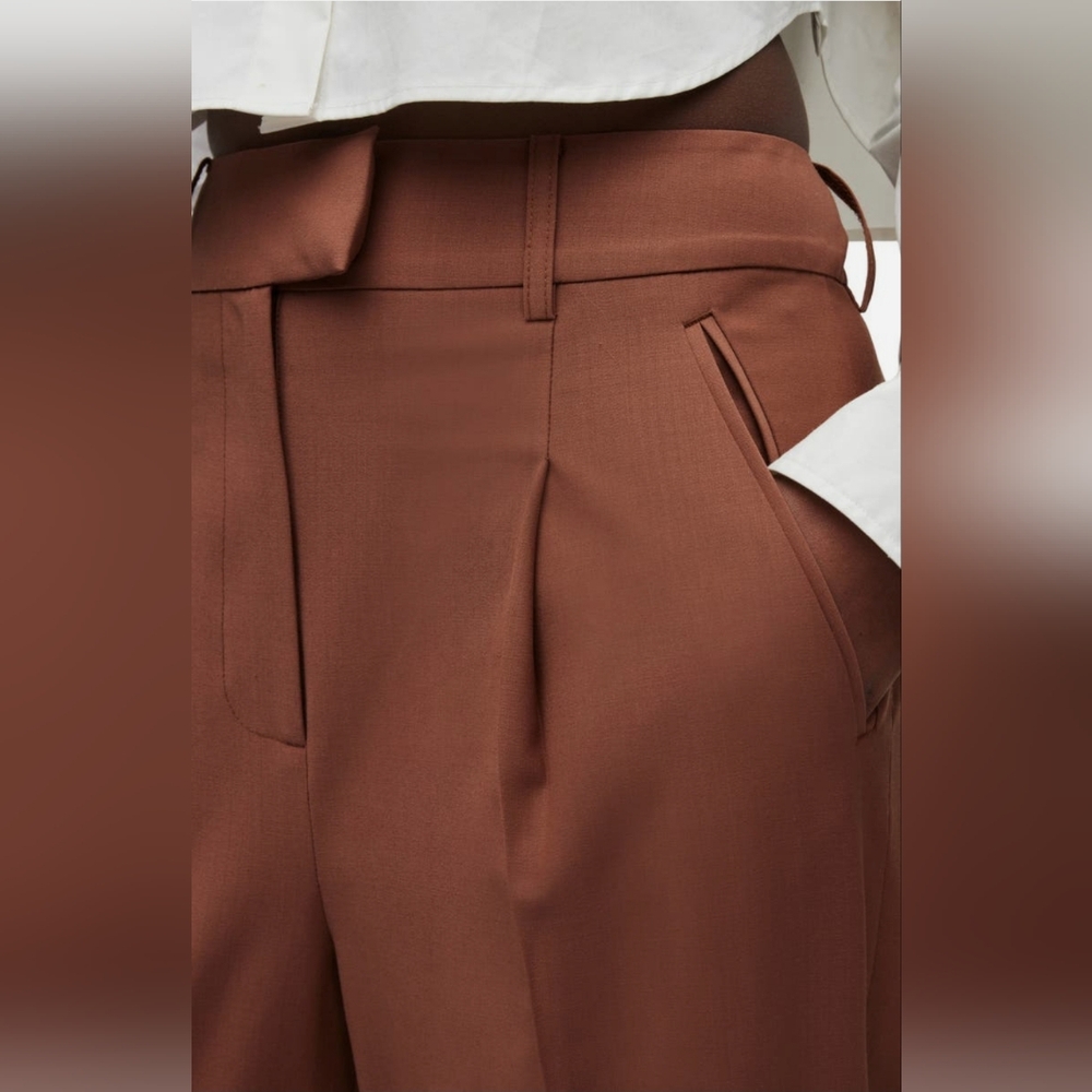 NWT AllSaints Corin Miro Straight Trousers - Picture 5 of 5